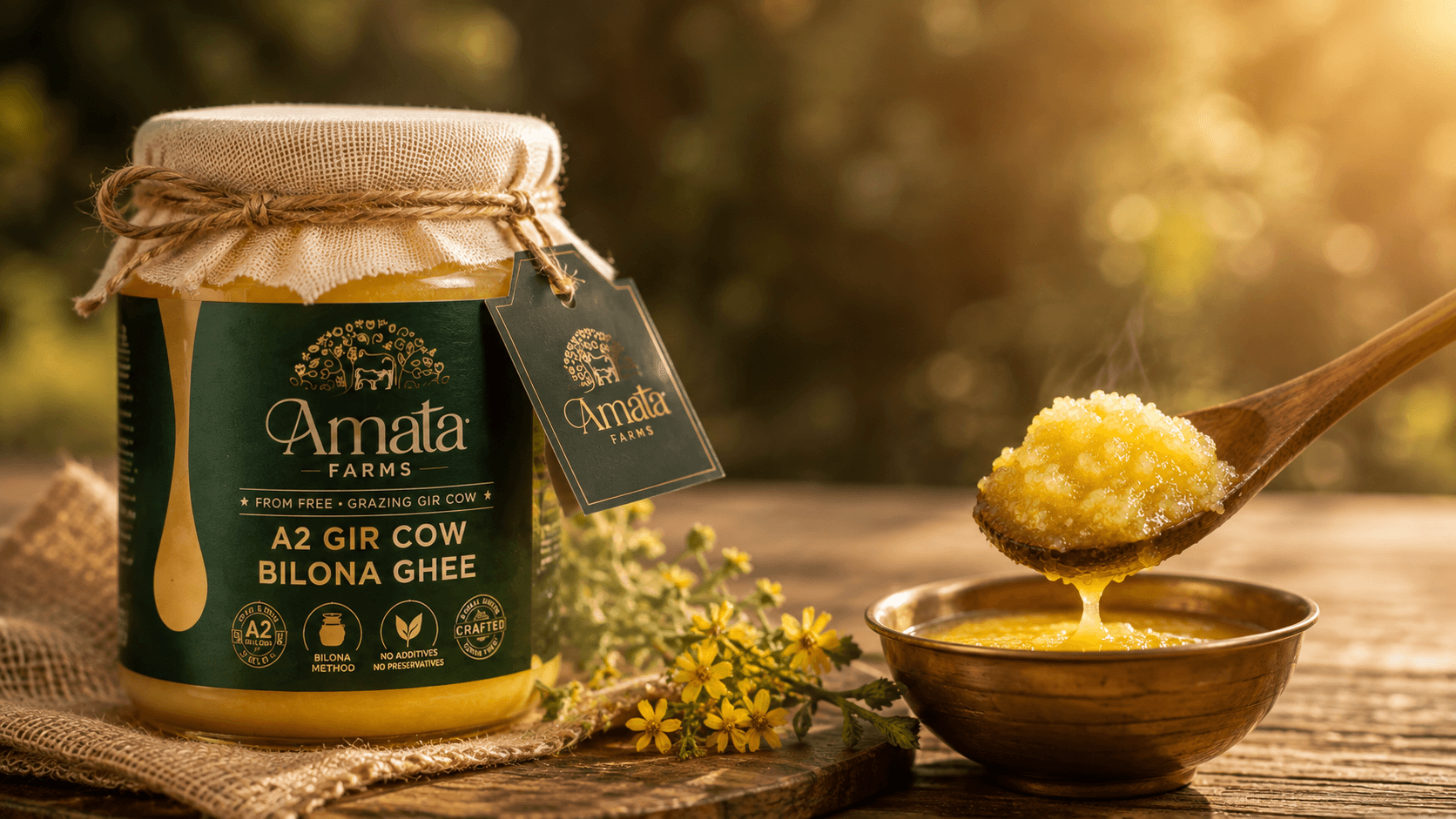 Amata Farms A2 Gir Cow Ghee