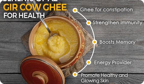 5 Proven Health Benefits of A2 Cow Ghee